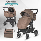 Carucior modular 2in1 Coccolle Serry Light taupe