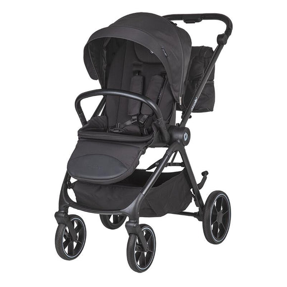 Carucior modular 2in1 Coccolle Serry Jet black+ Scoica auto iSize Coccolle Knox Black