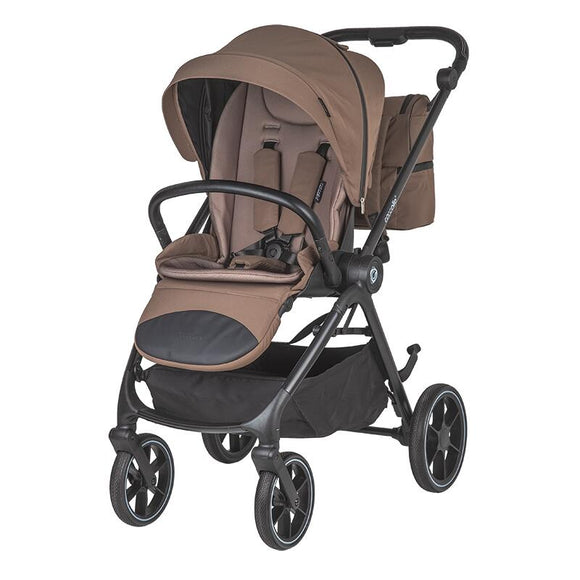 Carucior modular 2in1 Coccolle Serry Light taupe+ Scoica auto iSize Coccolle Knox Black