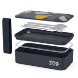 Lunchbox Nava WE care 650 ml gri