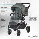 Carucior modular 2in1 Coccolle Serry Moss green