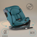 Scaun auto iSize 40-150 cm Coccolle Atira Hydra blue