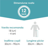 Balance bike QPlay Racer Verde