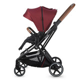 Carucior modular 3in1 Coccolle Saliara Cabernet+ Scoica auto iSize Coccolle Knox Black