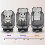 Scaun auto iSize 40-150 cm Coccolle Nova Moonlit grey