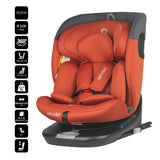 Scaun auto iSize 40-150 cm Coccolle  Atira Cinnamon brown