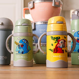 Sticla termoizolanta Nava We care 300 ml albastru