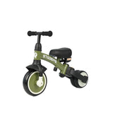 Tricicleta evolutiva pliabila Qplay STAGER Verde