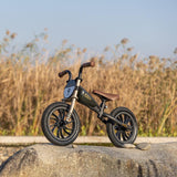 Balance bike QPlay Feduro Negru-Auriu