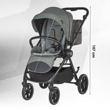 Carucior modular 2in1 Coccolle Serry Moss green+ Scoica auto iSize Coccolle Knox Black