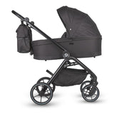 Carucior modular 2in1 Coccolle Serry Jet black+ Scoica auto iSize Coccolle Knox Black