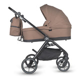 Carucior modular 2in1 Coccolle Serry Light taupe+ Scoica auto iSize Coccolle Knox Black