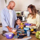 Lunchbox Nava We care 650 ml violet