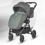 Carucior modular 2in1 Coccolle Serry Moss green+ Scoica auto iSize Coccolle Knox Black