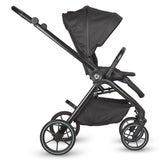 Carucior modular 2in1 Coccolle Serry Jet black+ Scoica auto iSize Coccolle Knox Black