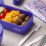 Lunchbox Nava We care 650 ml violet
