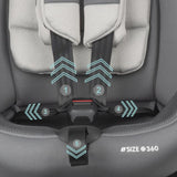 Scaun auto iSize 40-150 cm Coccolle Nova Moonlit grey