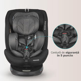 Scaun auto iSize 40-150 cm Coccolle Nova Diamond black
