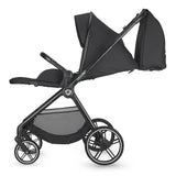 Carucior modular 4in1 Coccolle Lissia Anthracite cu Scoica auto iSize Coccolle Knox Black si Baza isofix iSize Coccolle Knox