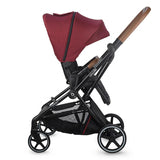 Carucior modular 3in1 Coccolle Saliara Cabernet+ Scoica auto iSize Coccolle Knox Black