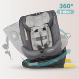 Scaun auto iSize 40-150 cm Coccolle Nova Moonlit grey