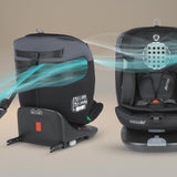 Scaun auto iSize 40-150 cm Coccolle Atira Diamond black