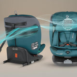 Scaun auto iSize 40-150 cm Coccolle Atira Hydra blue