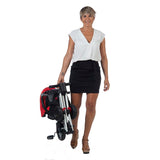 Tricicleta ultrapliabila Qplay Nova Rubber rosu