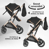 Carucior ultracompact 3in1 Coccolle Ravello Diamond black
