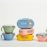 Lunchbox Nava We care 800 ml albastru