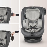 Scaun auto iSize 40-150 cm Coccolle Nova Moonlit grey