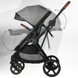 Carucior transformabil 3in1 Coccolle Amani Anthracite