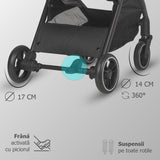 Carucior sport pliere automata Coccolle Arella Jet black