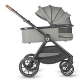 Sistem modular 4in1 Coccolle Aspen Moss Green cu Scoica auto iSize Coccolle Knox Black si Baza isofix iSize Coccolle Knox