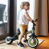 Tricicleta evolutiva pliabila Qplay STAGER Verde