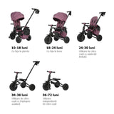 Tricicleta ultrapliabila Qplay Nova MAX Violet