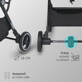 Carucior sport cu pliere automata Coccolle Melia Diamond black