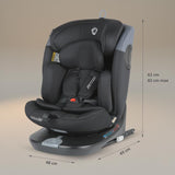 Scaun auto iSize 40-150 cm Coccolle Atira Diamond black
