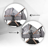 Carucior transformabil 3in1 Coccolle Melora Moonlit grey