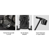 Tricicleta ultrapliabila Qplay Nova MAX Bej