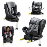 SCAUN AUTO I-SIZE, 40-125 CM, KINDERKRAFT XRIDER, GREY