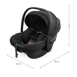 SCOICA AUTO KINDERKRAFT I-LITE 40-87 CM, BLACK