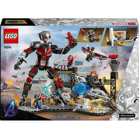 LEGO SUPER HEROES BATALIA DIN CAPTAIN AMERICA: CIVIL WAR 76314