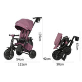 Tricicleta ultrapliabila Qplay Nova MAX Violet