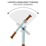 BICICLETA DE ECHILIBRU KINDERKRAFT FLY PLUS, BABY BLUE