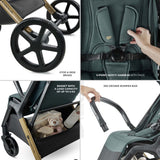 CARUCIOR SPORT KINDERKRAFT LOOM, 0-22 KG, JADE GREEN