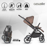Carucior modular 2in1 Coccolle Serry Light taupe