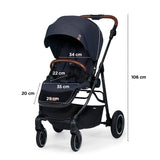 CARUCIOR KINDERKRAFT ALL ROAD, IMPERIAL BLUE