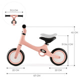 BICICLETA FARA PEDALE KINDERKRAFT TOVE, ROZ