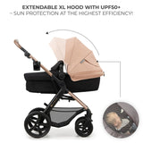 CARUCIOR MULTIFUNCTIONAL KINDERKRAFT MOOV 2 EVA 4IN1 SAND BEIGE